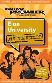 Cover of: Elon University NC 2007