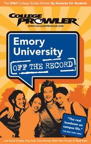 Cover of: Emory University Ga 2007