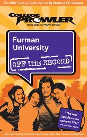 Cover of: Furman University NC 2007