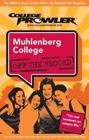 Cover of: Muhlenberg College 2007