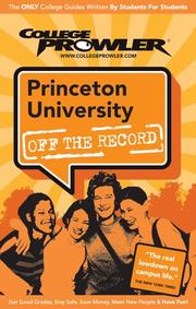 Cover of: Princeton University 2007