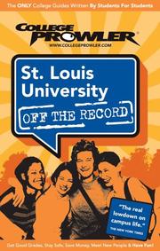 Cover of: St. Louis University 2007 by Drew Ewing