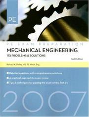 Cover of: Mechanical Engineering: 175 Problems & Solutions