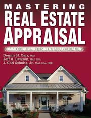 Cover of: Mastering Real Estate Appraisal