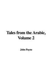 Cover of: Tales from the Arabic, Volume 2