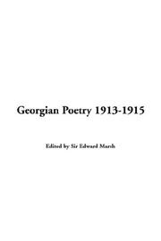 Cover of: Georgian Poetry 1913-1915