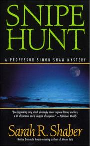 Cover of: Snipe Hunt (A Simon Shaw Mystery)