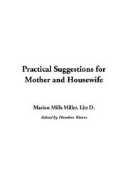 Cover of: Practical Suggestions for Mother and Housewife