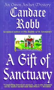 Cover of: A Gift of Sanctuary by Candace M. Robb