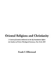 Cover of: Oriental Religions and Christianity