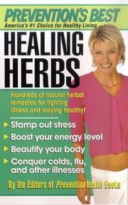 Cover of: Prevention's Best Healing Herbs (Prevention's Best)