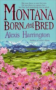 Cover of: Montana born and bred