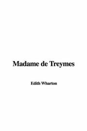 Cover of: Madame de Treymes by Edith Wharton