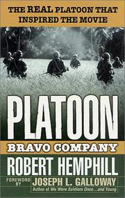 Cover of: Platoon by Robert Hemphill