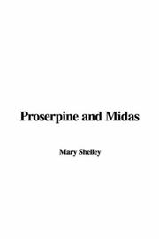 Cover of Proserpine & Midas