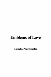 Cover of: Emblems of Love | Lascelles Abercrombie