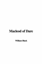 Cover of: Macleod of Dare by William Black