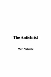 Cover of: The Antichrist by Friedrich Nietzsche