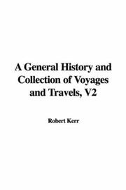 Cover of: A General History and Collection of Voyages and Travels, V2