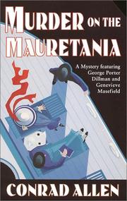 Cover of: Murder on the Mauretania by Conrad Allen