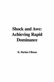 Cover of: Shock and Awe: Achieving Rapid Dominance