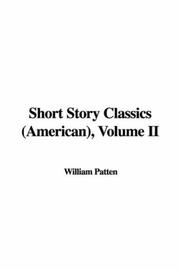Cover of: Short Story Classics (American), Volume II