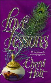 Cover of: Love Lessons by Cheryl Holt