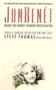 Cover of: JonBenet by Steve Thomas Rooney, Donald A. Davis