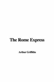 Cover of: The Rome Express by Arthur Griffiths