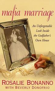 Cover of: Mafia Marriage by Rosalie Bonanno, Beverly Donofrio