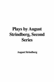 Cover of: Plays by August Strindberg, Second Series by August Strindberg