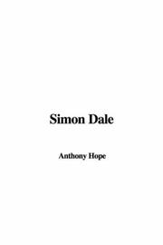 Cover of: Simon Dale by Anthony Hope