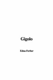 Cover of: Gigolo by Edna Ferber