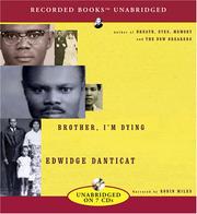 Cover of: Brother I'm Dying by Edwidge Danticat