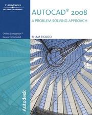 Cover of: AutoCAD 2008 by Sham Tickoo
