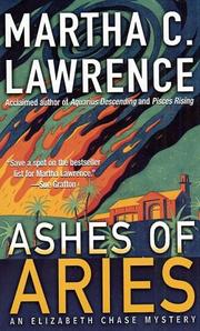 Cover of: Ashes of Aries (Elizabeth Chase Mysteries)