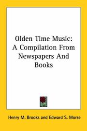 Cover of: Olden Time Music: A Compilation from Newspapers and Books