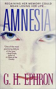 Cover of: Amnesia (Peter Zaks Mysteries)
