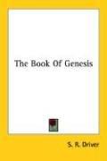 Cover of: The Book Of Genesis by S. R. Driver