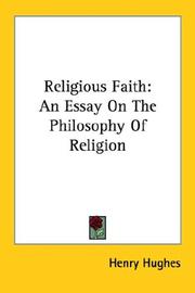 Religious Faith by Henry Hughes
