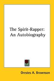 Cover of: The Spirit-Rapper by Orestes A. Brownson