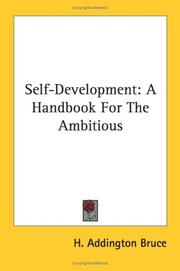 Cover of: Self-Development by H. Addington Bruce