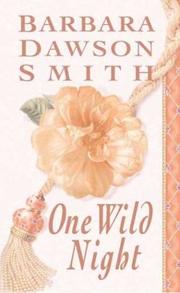 Cover of: One wild night by Barbara Dawson Smith
