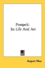 Cover of: Pompeii by August Mau, Francis W. Kelsey, August Mau