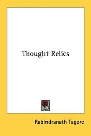 Cover of: Thought Relics by Rabindranath Tagore