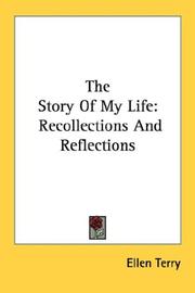 Cover of: The Story Of My Life by Ellen Terry