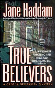 Cover of: True believers: A Gregor Demarkian Novel (Gregor Demarkian Novels)