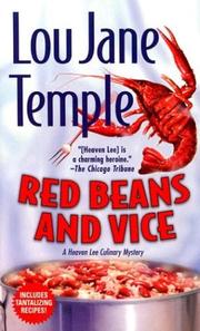 Cover of: Red Beans and Vice (Heaven Lee Culinary Mysteries) by Lou Jane Temple