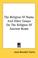 Cover of: The Religion Of Numa And Other Essays On The Religion Of Ancient Rome
