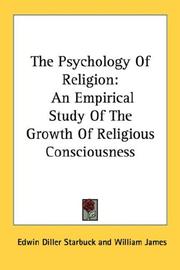 Cover of: The Psychology Of Religion by Edwin Diller Starbuck